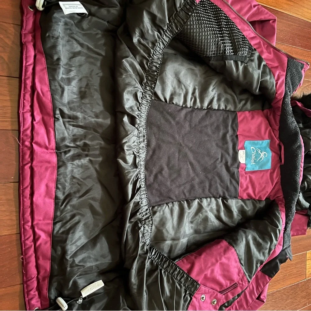 Pink ski jacket - Picture 3 of 6